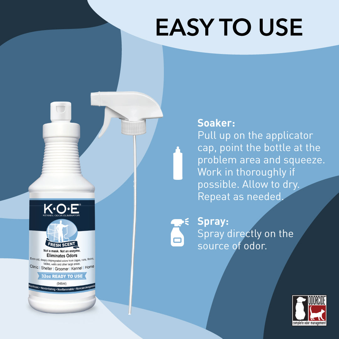 Kennel Odor Eliminator (K.O.E.) Ready-To-Use Spray