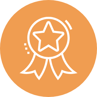 Course complete award icon