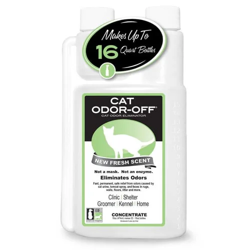 Cat Odor-Off Fresh Scent 16oz Concentrate