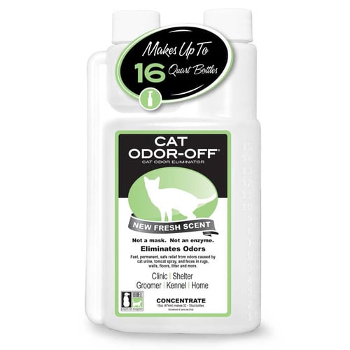 Cat Odor-Off Fresh Scent 16oz Concentrate